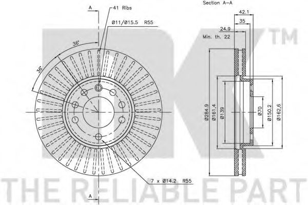 Disc frana 2
