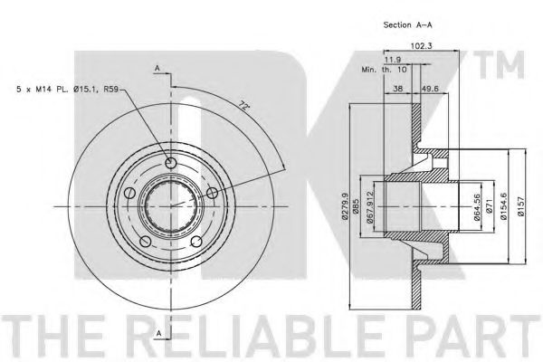 Disc frana 2
