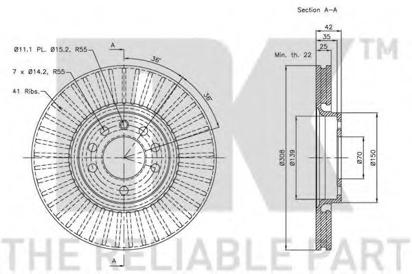 Disc frana 2