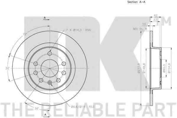 Disc frana 2