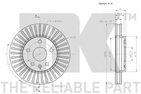Disc frana 2