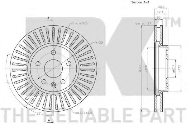 Disc frana 2