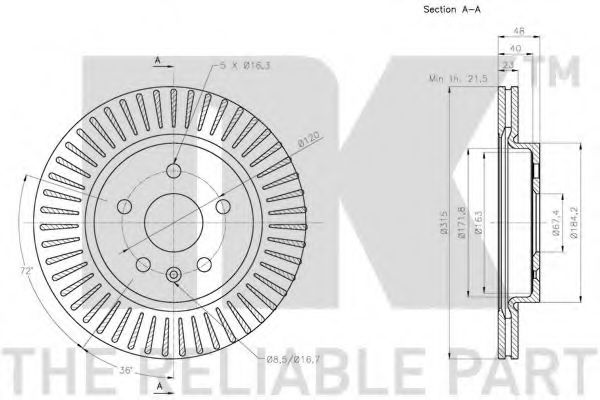Disc frana 2