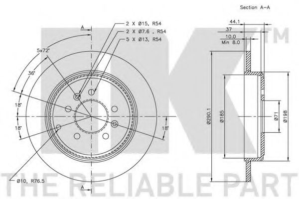 Disc frana 1