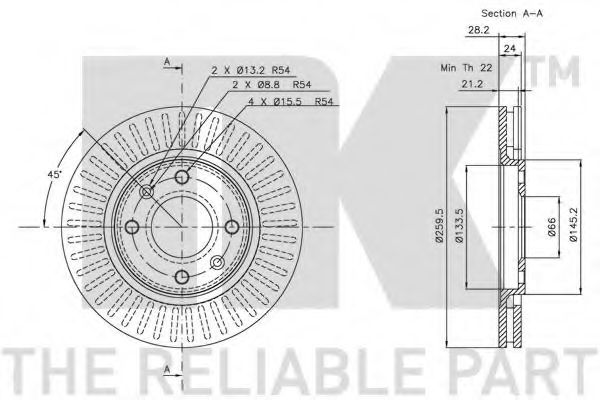 Disc frana 2