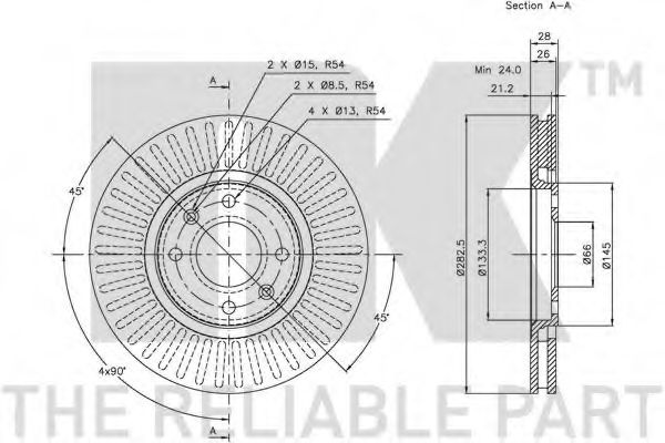 Disc frana 2