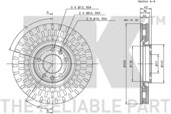 Disc frana 1
