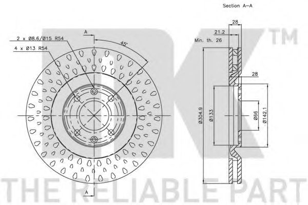 Disc frana 1