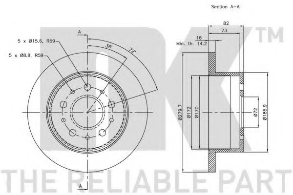 Disc frana 2