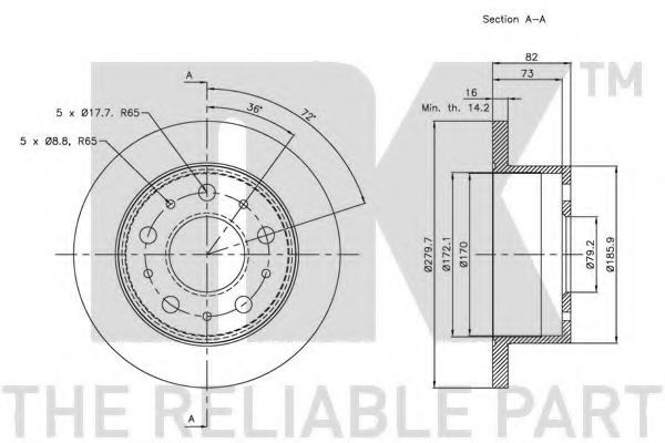 Disc frana 2