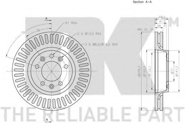 Disc frana 2