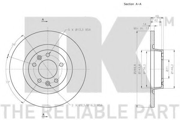 Disc frana 2