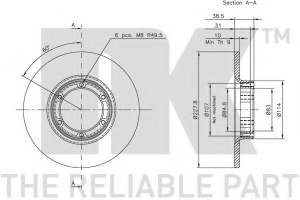 Disc frana 1