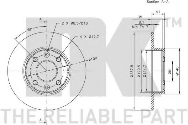 Disc frana 2