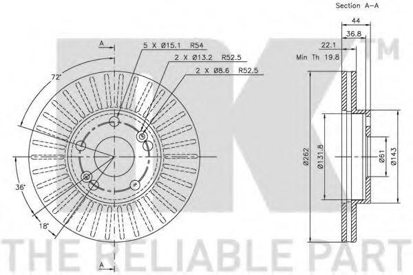 Disc frana 1