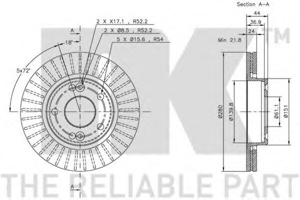 Disc frana 1