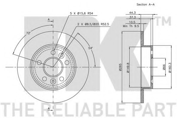 Disc frana 1