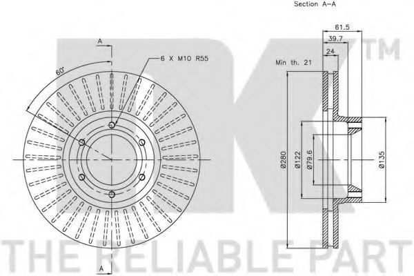 Disc frana 1