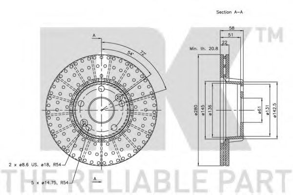 Disc frana 1