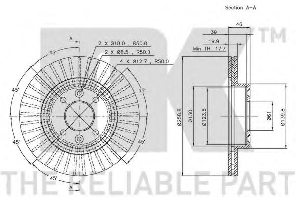 Disc frana 1