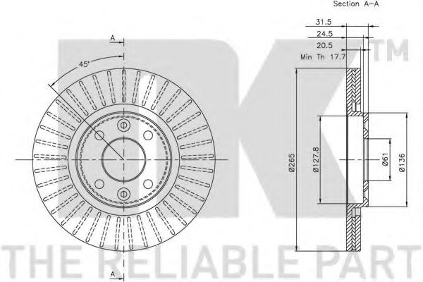 Disc frana 1