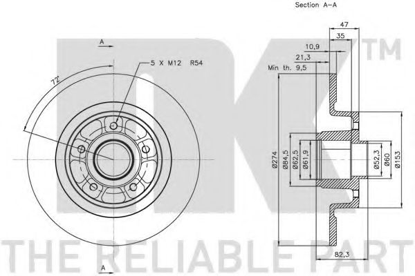 Disc frana 1