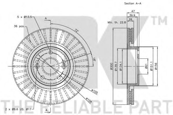 Disc frana 2