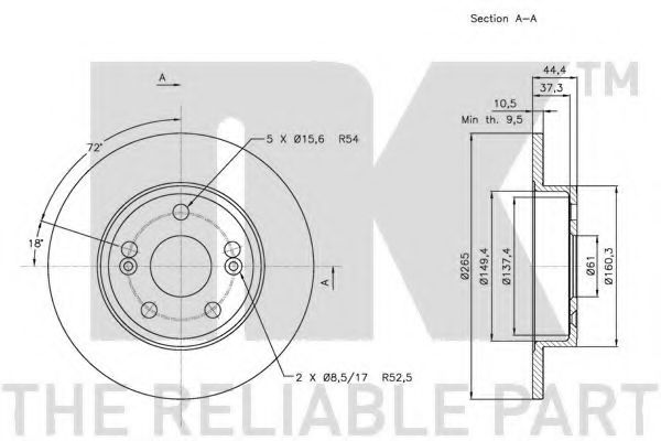 Disc frana 1