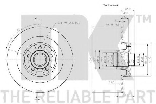 Disc frana 1