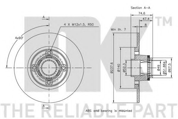Disc frana 1