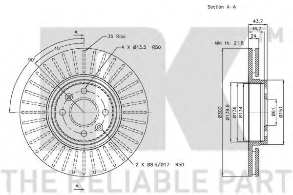 Disc frana 2