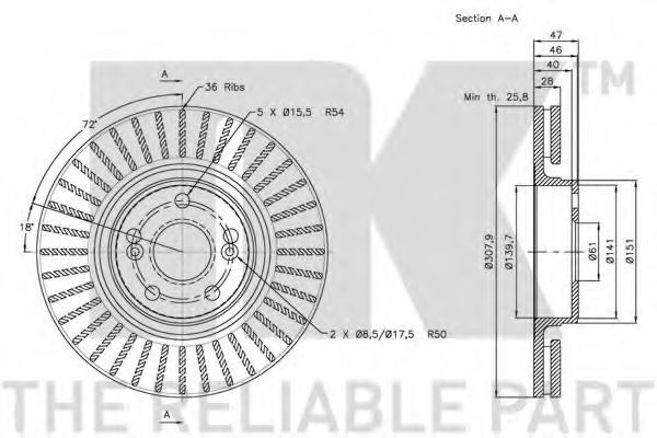 Disc frana 1