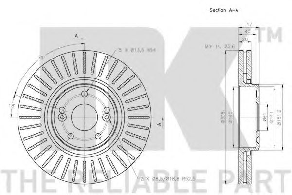 Disc frana 1
