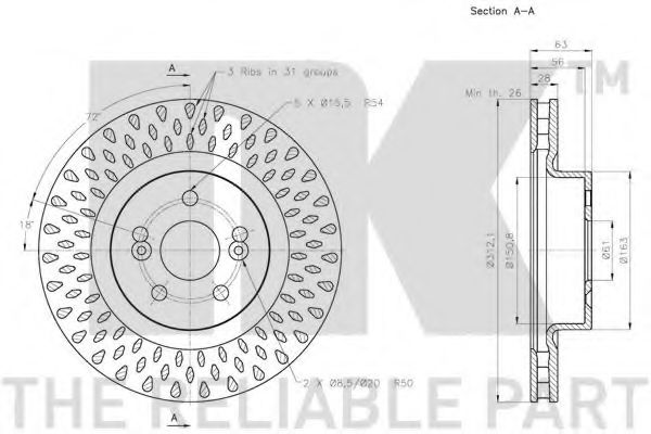 Disc frana 1