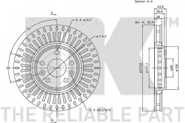 Disc frana 2