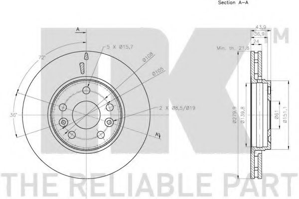 Disc frana 2