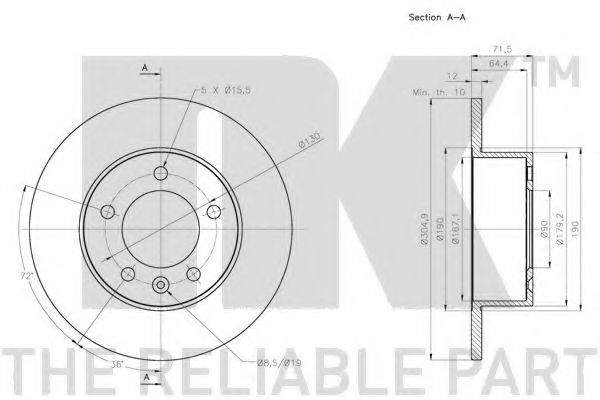 Disc frana 2