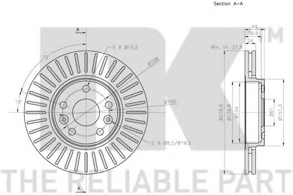 Disc frana 2