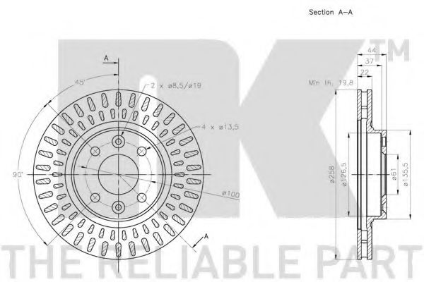 Disc frana 2