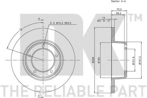 Disc frana 1