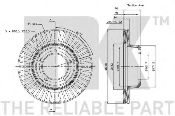 Disc frana 1