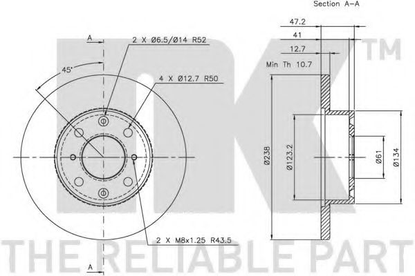 Disc frana 1