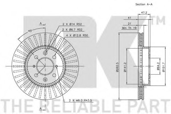 Disc frana 1