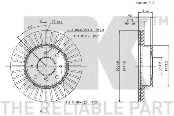 Disc frana 1