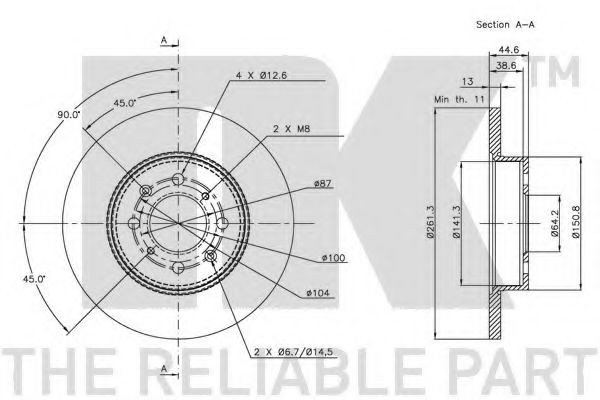 Disc frana 1