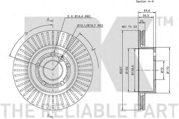 Disc frana 1