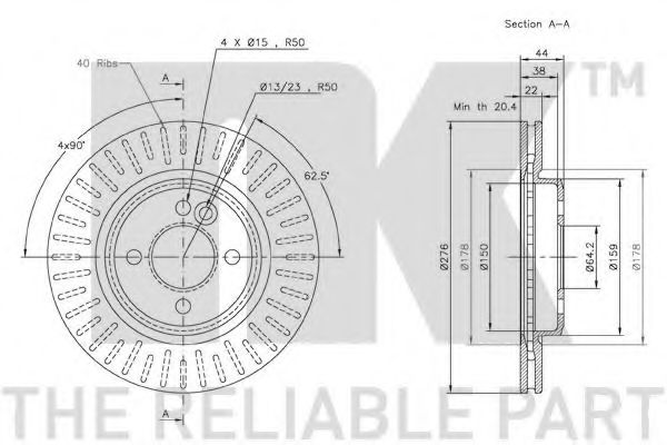Disc frana 2