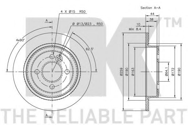 Disc frana 2
