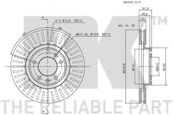 Disc frana 2