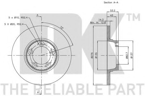 Disc frana 1
